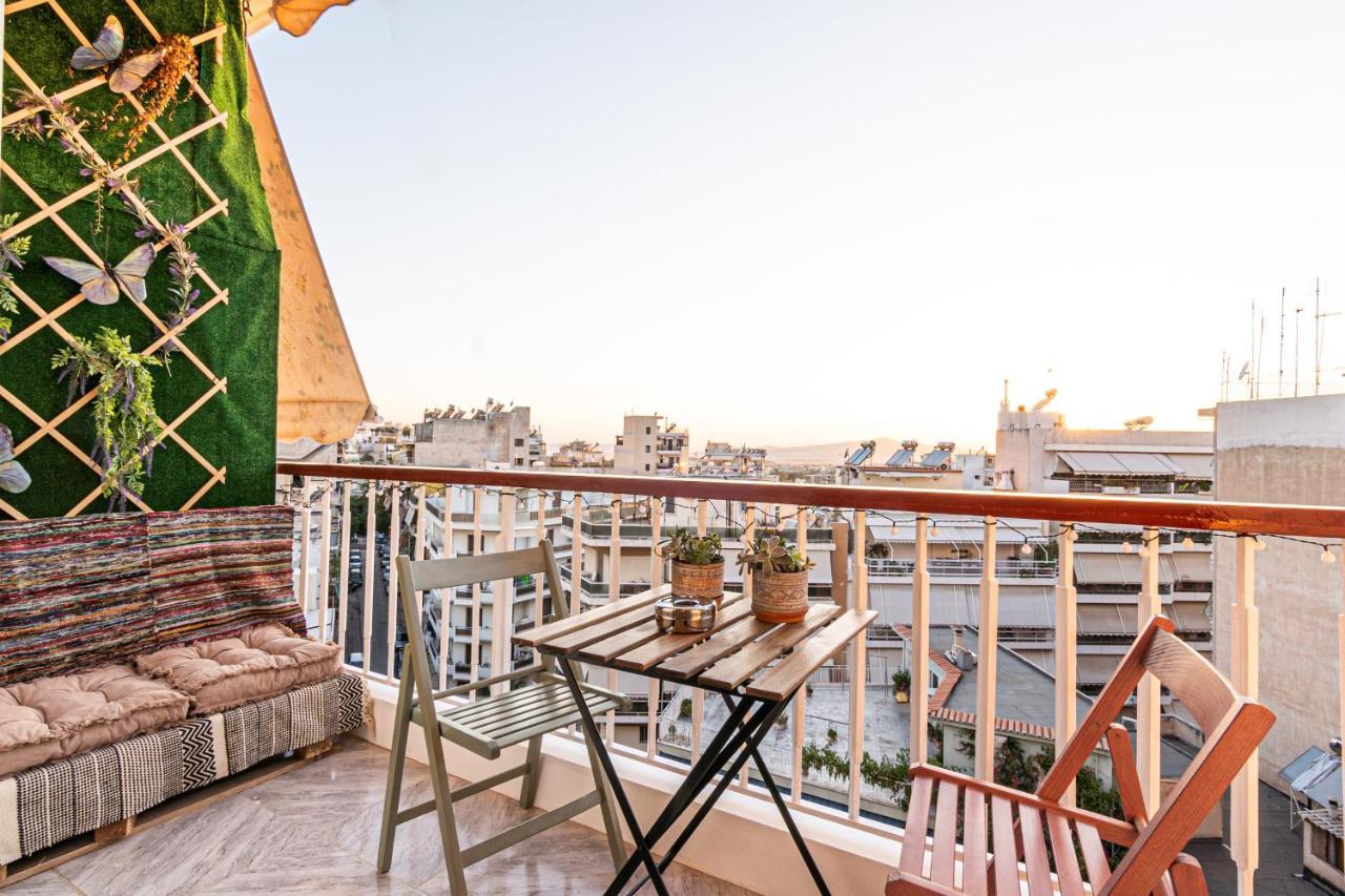 Vintage Apartment In Athens-Zografou Екстер'єр фото